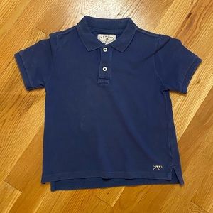 J.Crew Crewcuts Toddler Boys Blue Polo Shirt